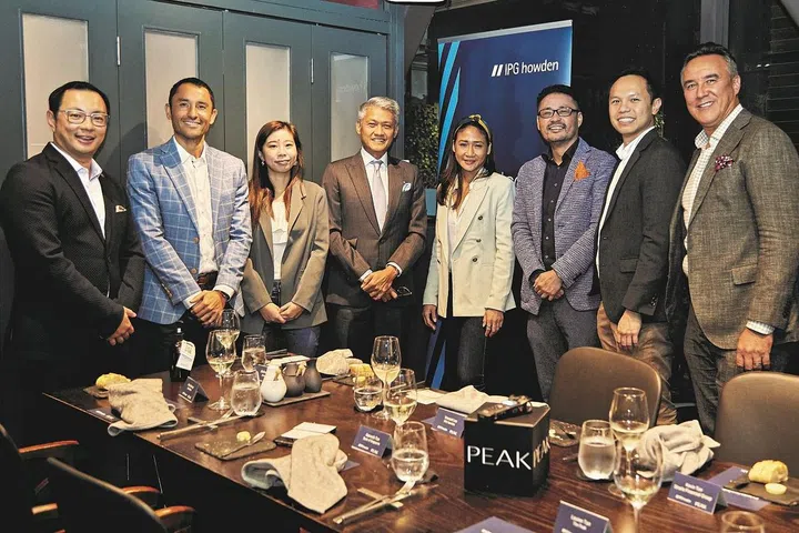 Kenneth Tan, Nicolas Monroy, Belinda Lim, Vincent Lee, Lauren Tan, Kevin Tan, Kelvin Lee and Stéphane Le Pelletier (Photo: Vernon Wong)