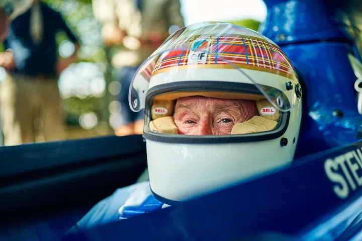 Sir Jackie Stewart at the 2023 Goodwood Revival. (Photo: Dominic James)