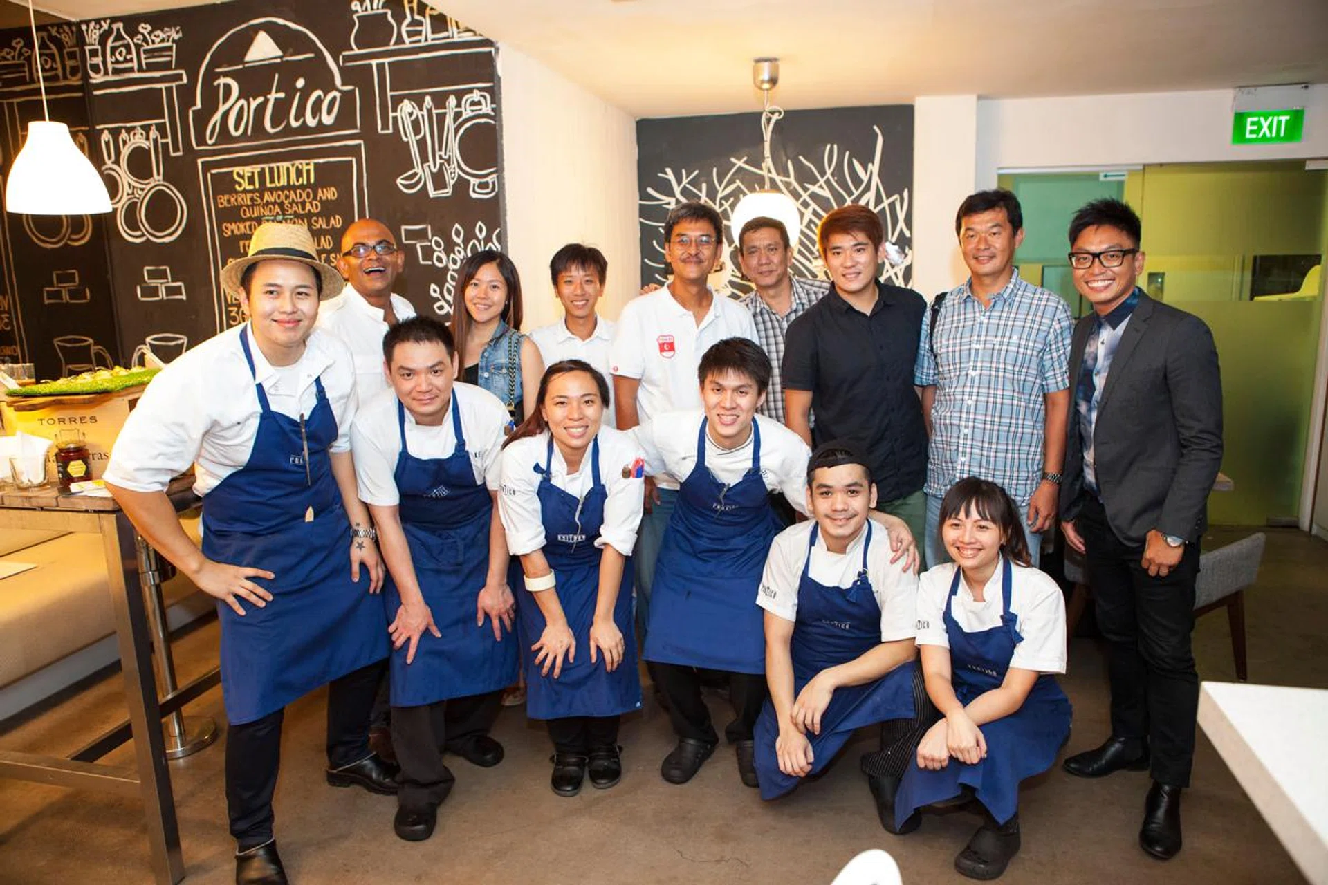 Chefs, Farmers (Jurong Frog Farm, Kin Yan Mushroom Farm, Pollen Nation, Plantzvisionz, Tiberias Harvest, Uncle William's Farm) & Sylvester Ng 
