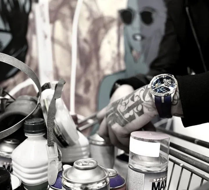 Roger Dubuis Single Flying Tourbillon Urban Art Tribe