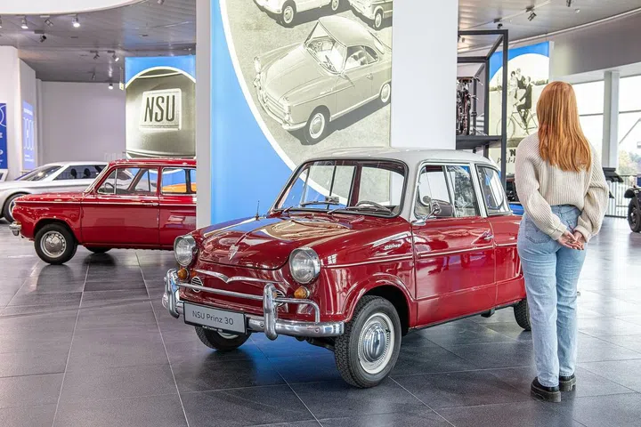 Audi timed the launch of its new Audi Tradition app to the opening of its special exhibition Der fünfte Ring (Photo credit: Audi)