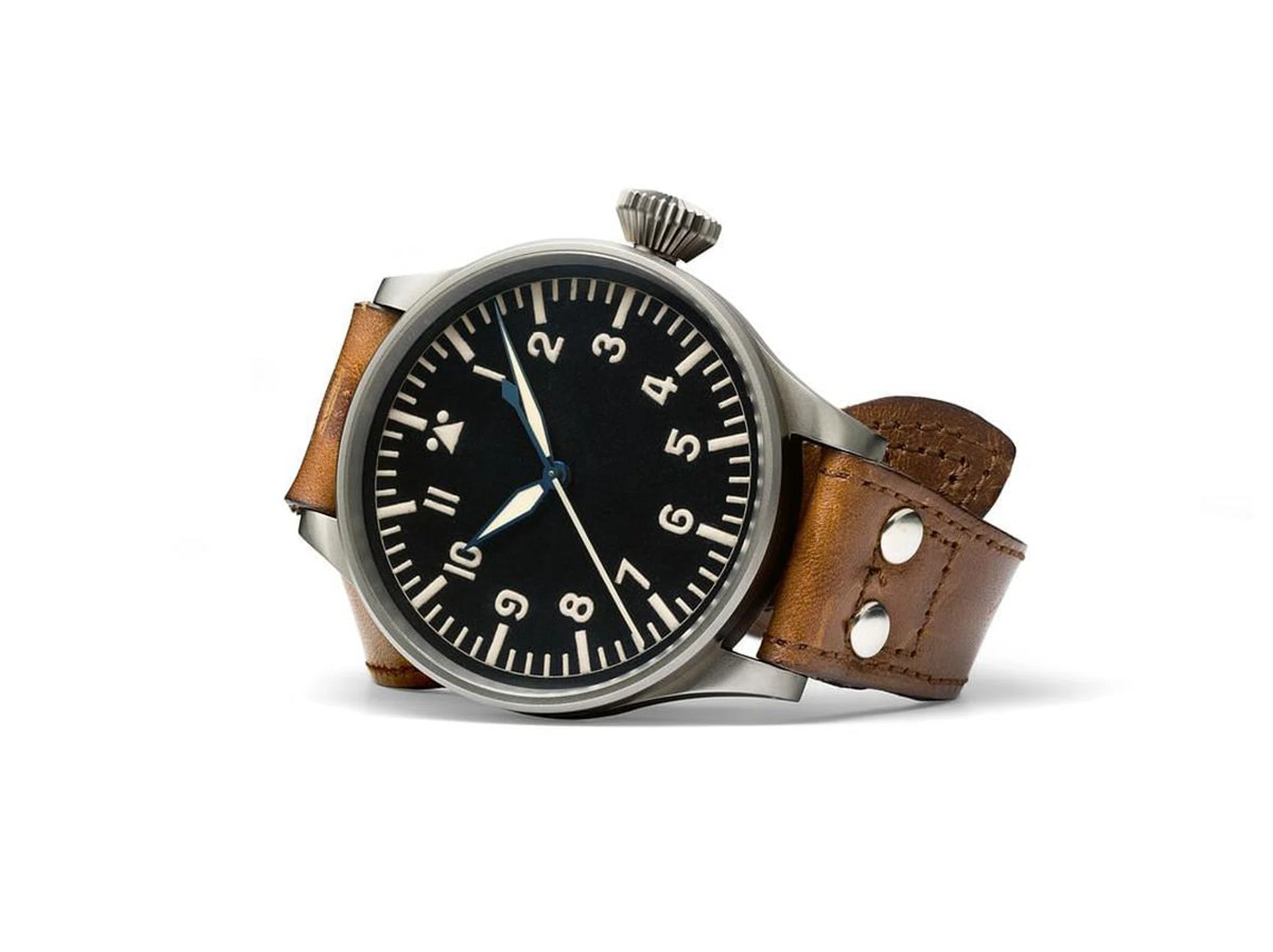 The first IWC Big Pilot's Watch (IW5002) in steel, which was launched in 2002.