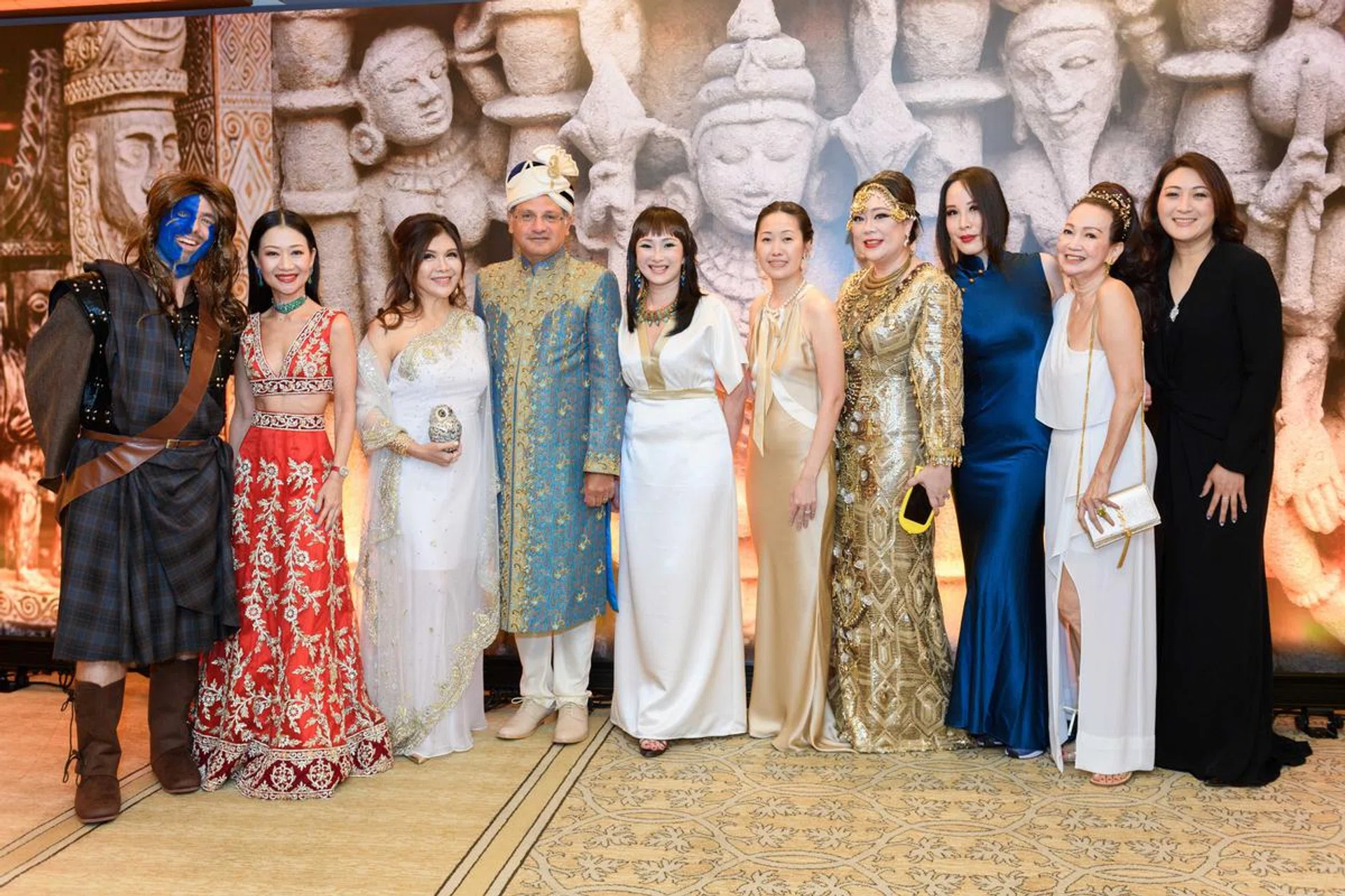 Emmanuel Hadjidakis, Dana Cheong, Belinda Chua, Douglas Benjamin, Dr Caroline Low-Heah, Tang Wen Li, Cheryl Lee, Sybil Lau, Celeste Basapa & Nana Au-Chua