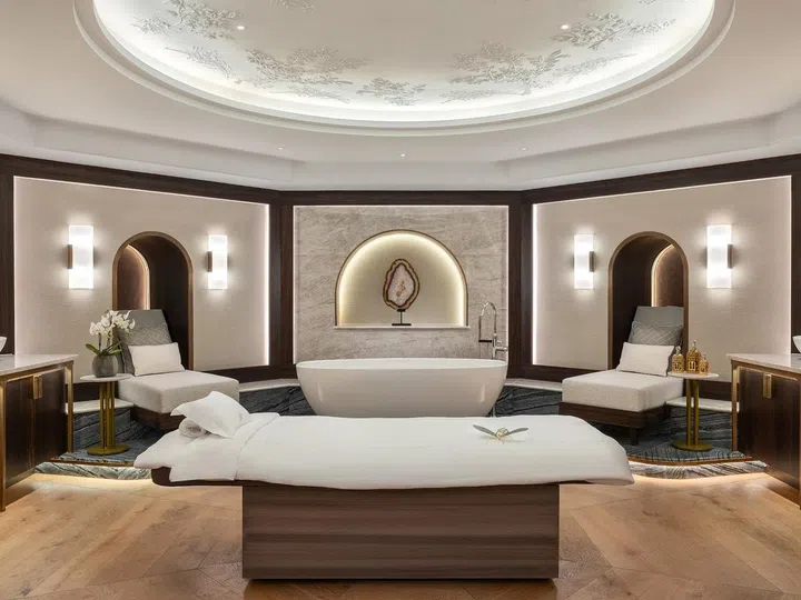 The private spa room. (Photo: Raffles London at The OWO)