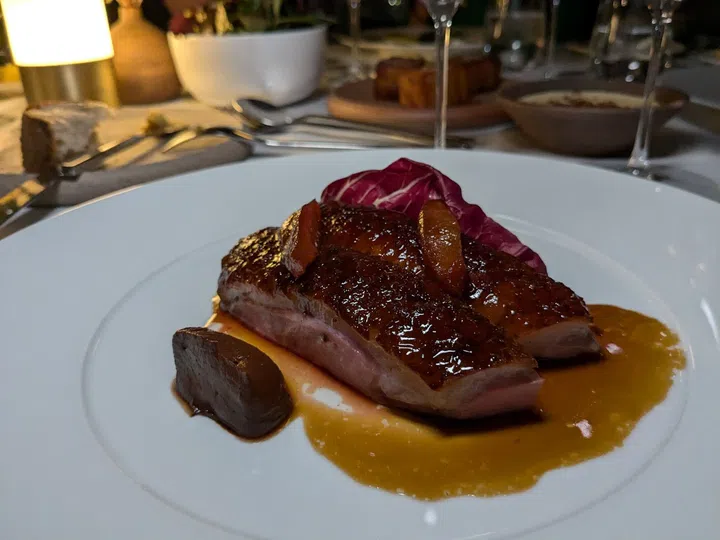 Atria's dry-aged Macedon Ranges duck. (Photo: Kenneth SZ Goh) 