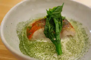 Kinmedai in White Curry Mustard Seed