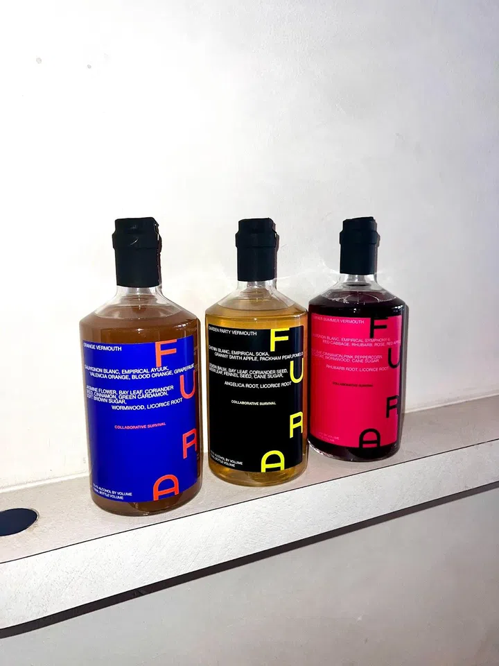 Fura vermouths. (Photo: Fura Singapore)