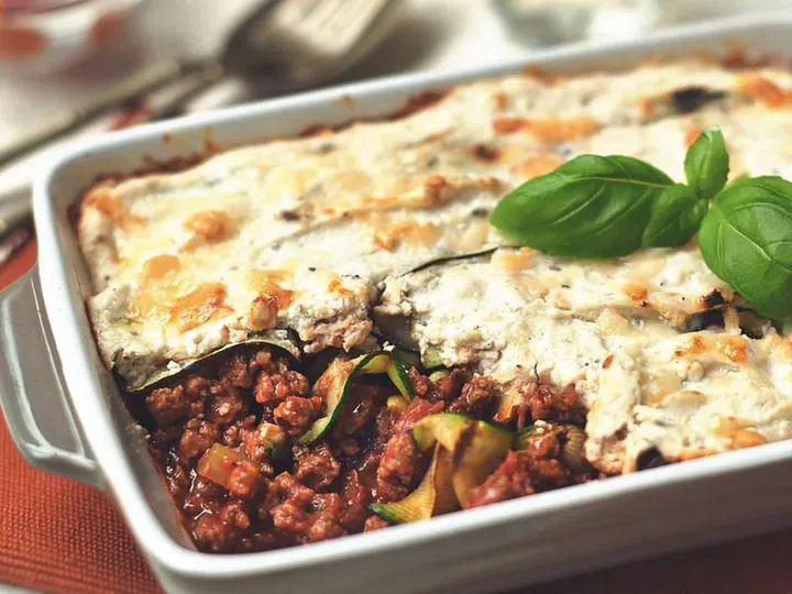 Quorn-lasagne