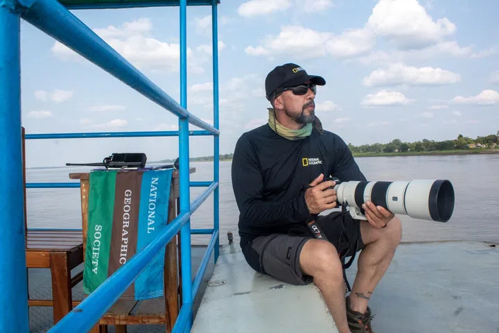 Rolex and National Geographic celebrate Fernando Trujillo’s ongoing commitment to protecting the Amazon’s dolphins. By acting as a global advocate for river dolphins and gaining a deeper understanding of the ecosystems on which they depend, Trujillo is making an impact that will continue through generation
