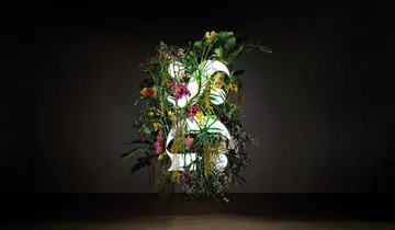 Botanical Installation celebrating the launch of ART SG, Southeast Asia_s largest ever art fair. Conceptualised by London-based design studio The Plant, with tropical foliage native to Singapore composed by Thi
