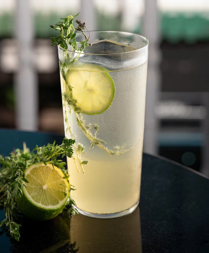 The Thyme cocktail from Flow Bar.