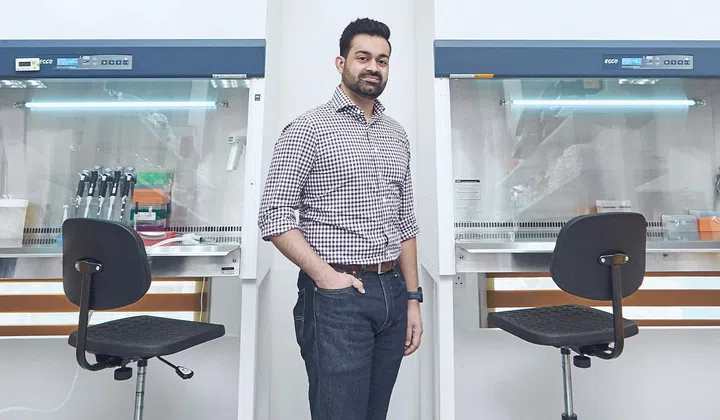 CEO of Umami Meats, Mihir Pershad. (Photo: Phyllicia Wang)