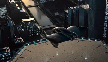 Porsche and Boeing flying car