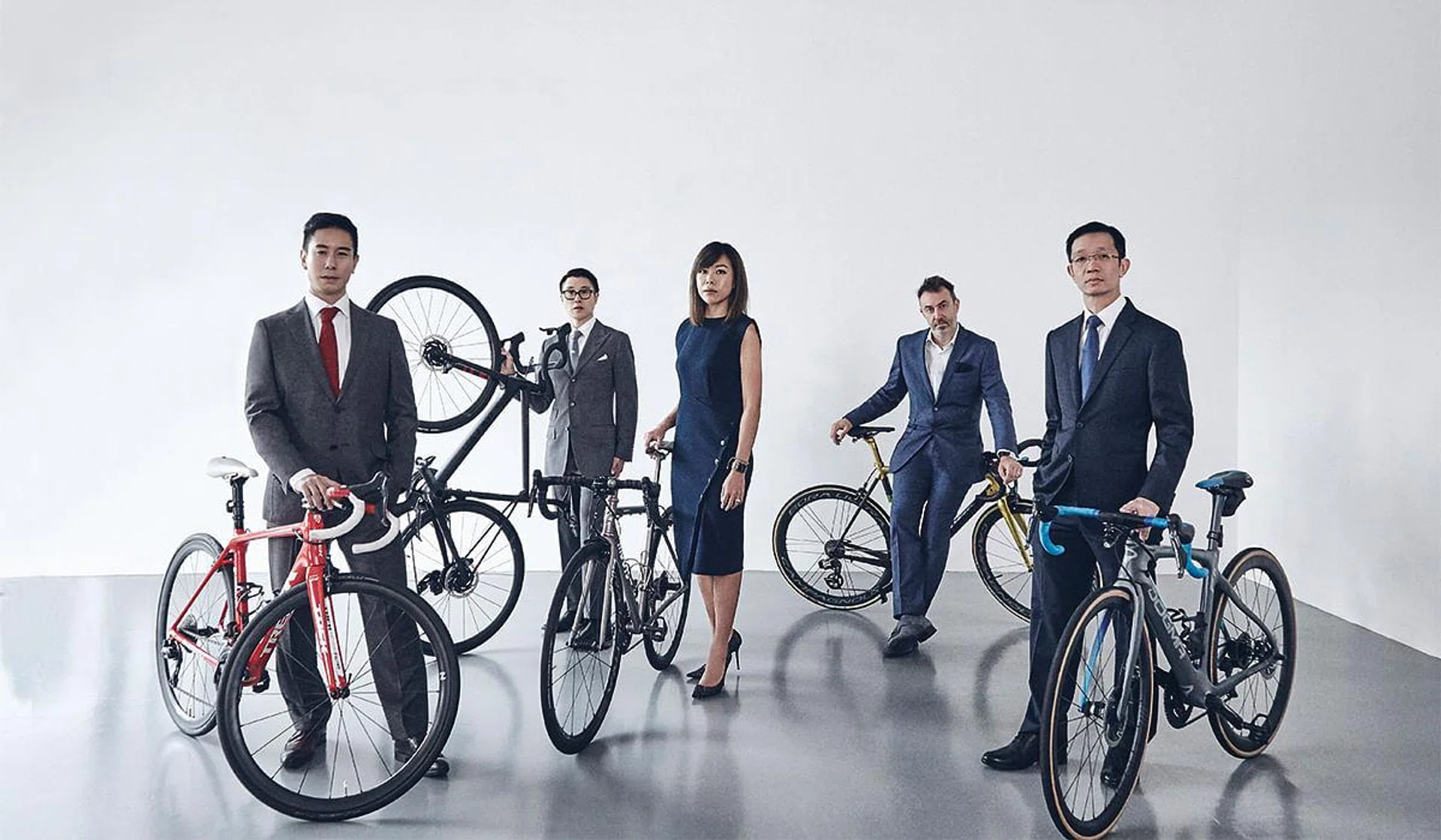 From left: JEREMY NGUEE (JN)
38, chef-owner of Preparazzi
CHAN WAI KIN (CWK)
43, regional head of a financial technology firm
CHUILING LEE TOUZEAU (CLT) 34, director of development at Marina Bay Sands
TOM DE GEYTERE (TDG)
48, chief sales officer at AJW Group
ADRIAN TAN (AT)
46, executive director at Morgan Stanley