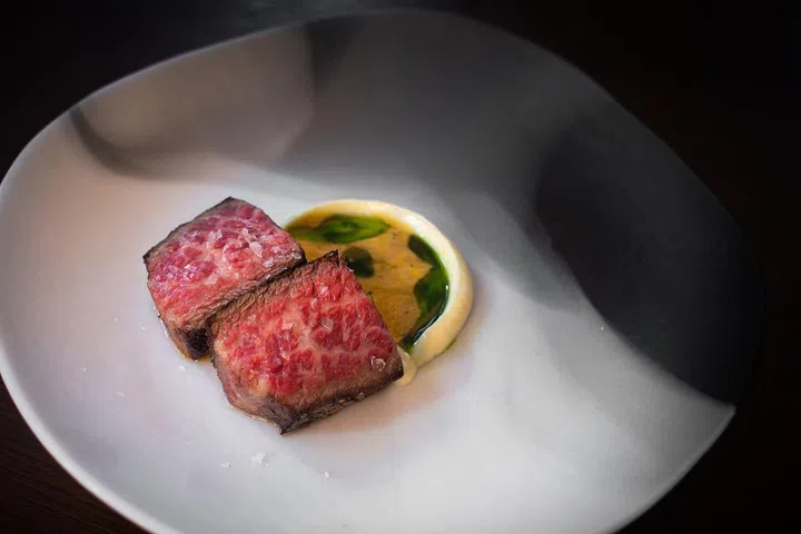 Preludio's "Old Chimi" dish - wagyu shortrib with a chimichurri-inspired sauce