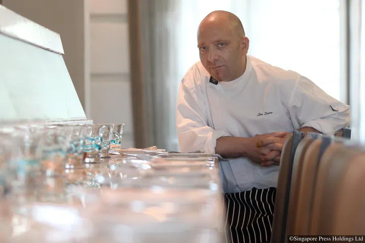 Chef Lino Sauro of Italian restaurant Gattopardo in Fort Canning.