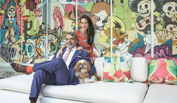 Ravi Thakran and Holly Turner