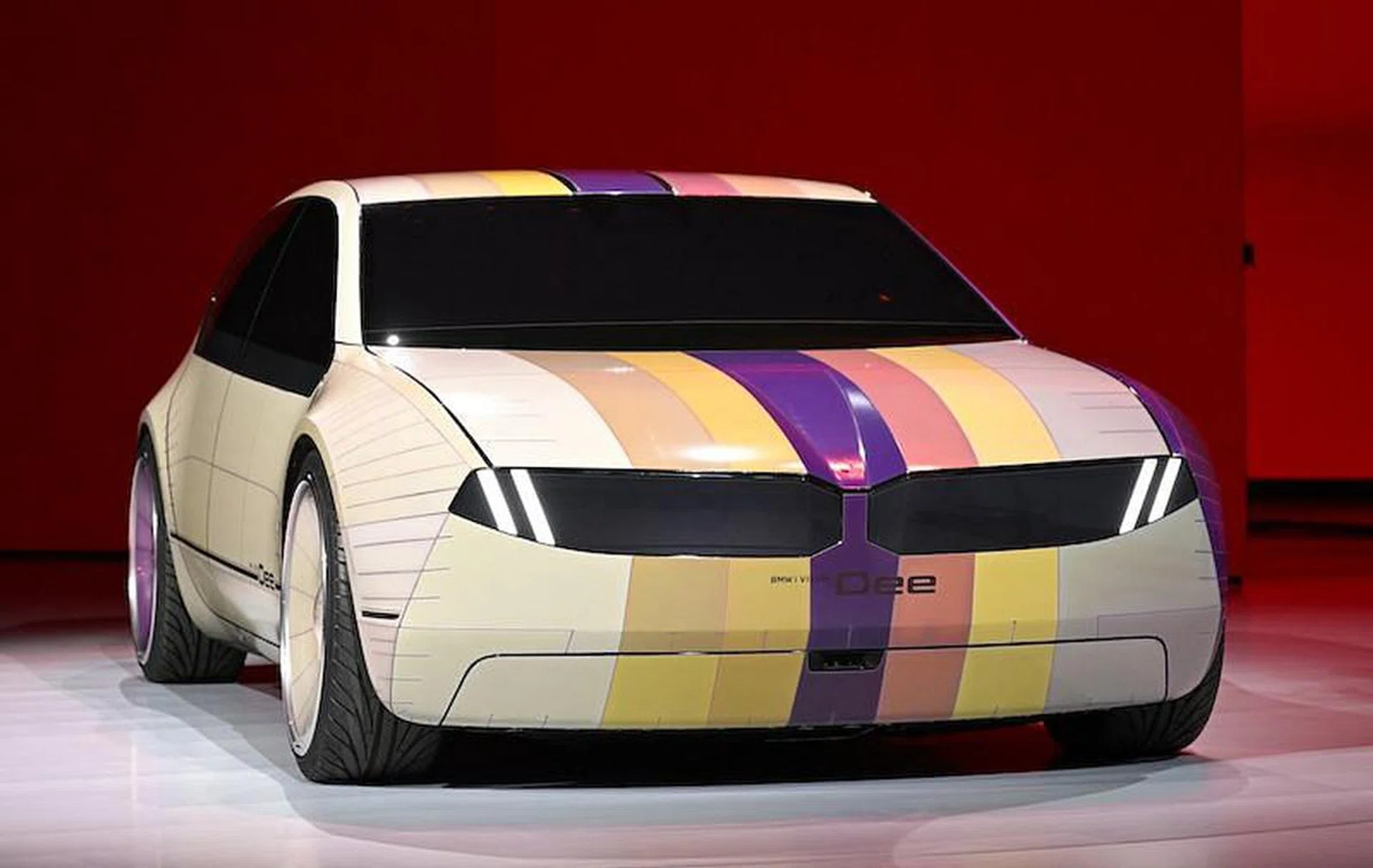 BMW colour changing car