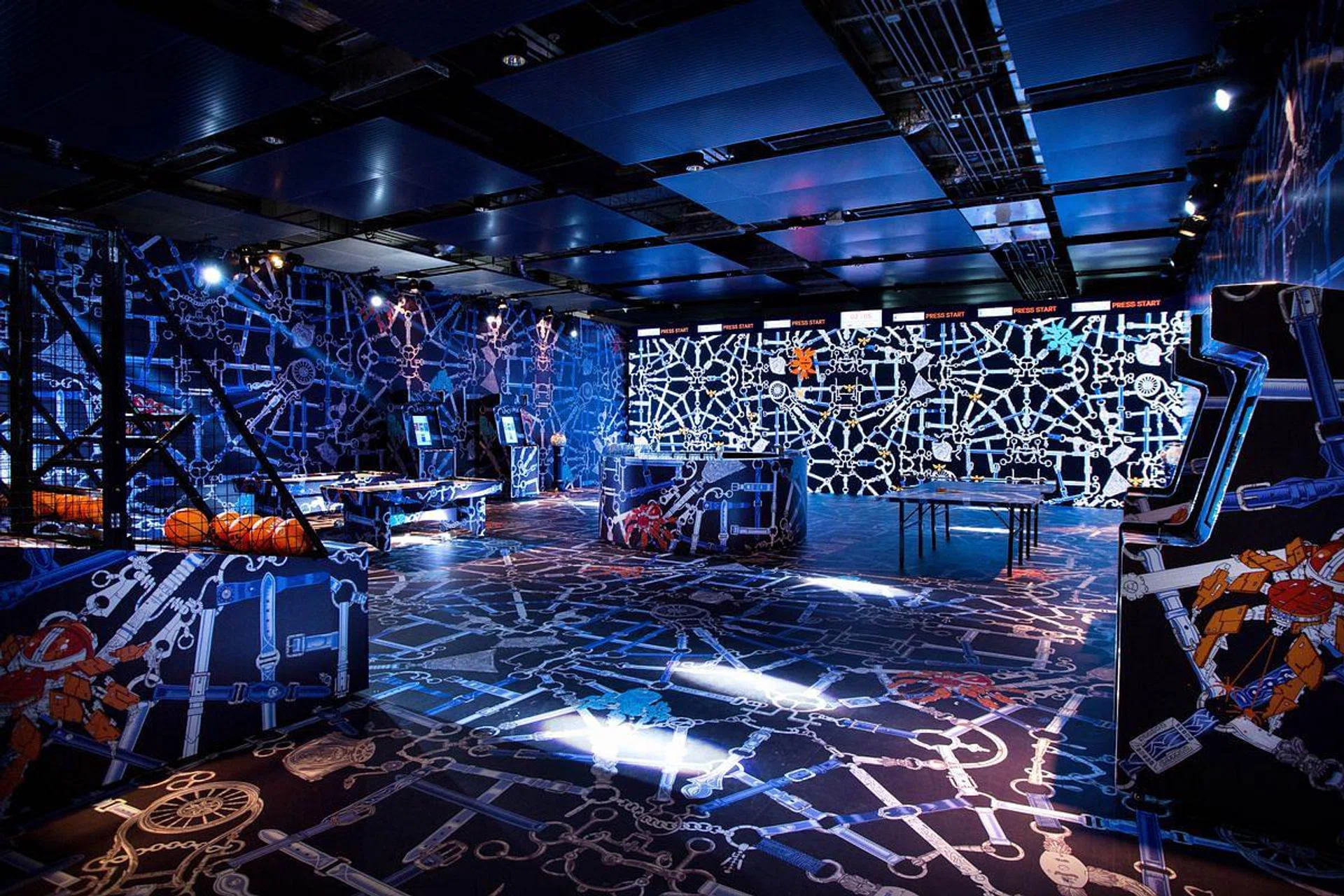 The games room.