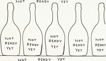 British Artist David Shrigley Champagne House