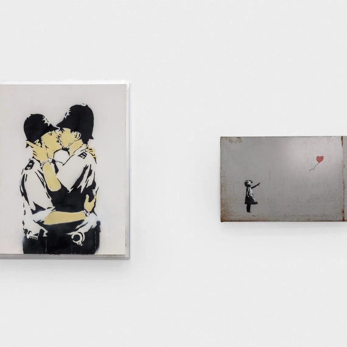 Bid on a Banksy once owned by singer Robbie Williams - The Peak
