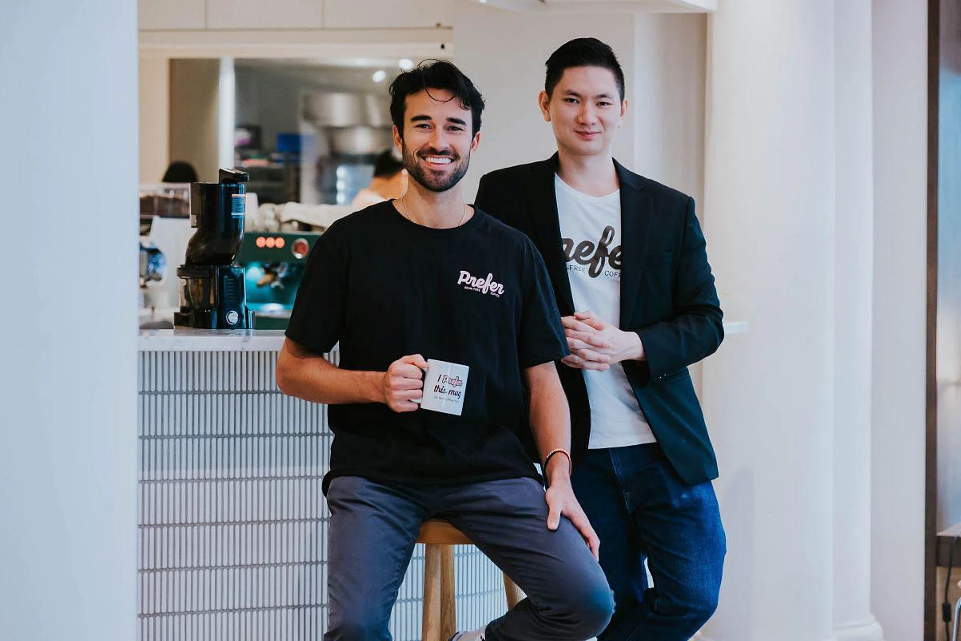 Prefer founders Jake Berber and Tan Ding Jie. (Photo: Prefer)