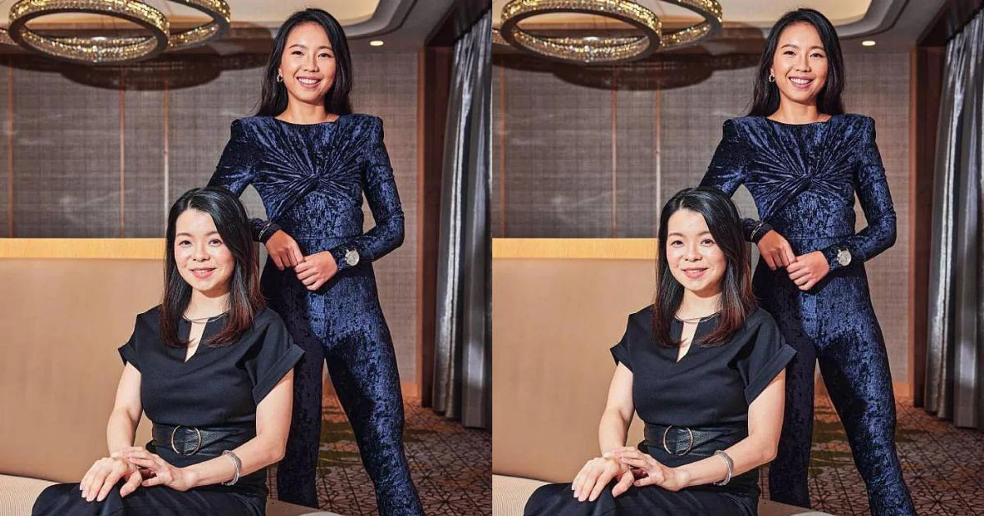 Leung Pui Yan, partner at investment holding firm Vertex Ventures, and Annabelle Huang, managing partner of crypto-finance service provider Amber Group