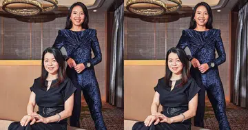 Leung Pui Yan, partner at investment holding firm Vertex Ventures, and Annabelle Huang, managing partner of crypto-finance service provider Amber Group