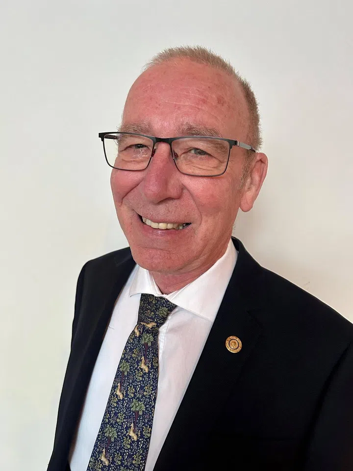 Rotary International People of Action Awardee, Walley Temple, who accepted his award digitally. (Image: Rotary International)