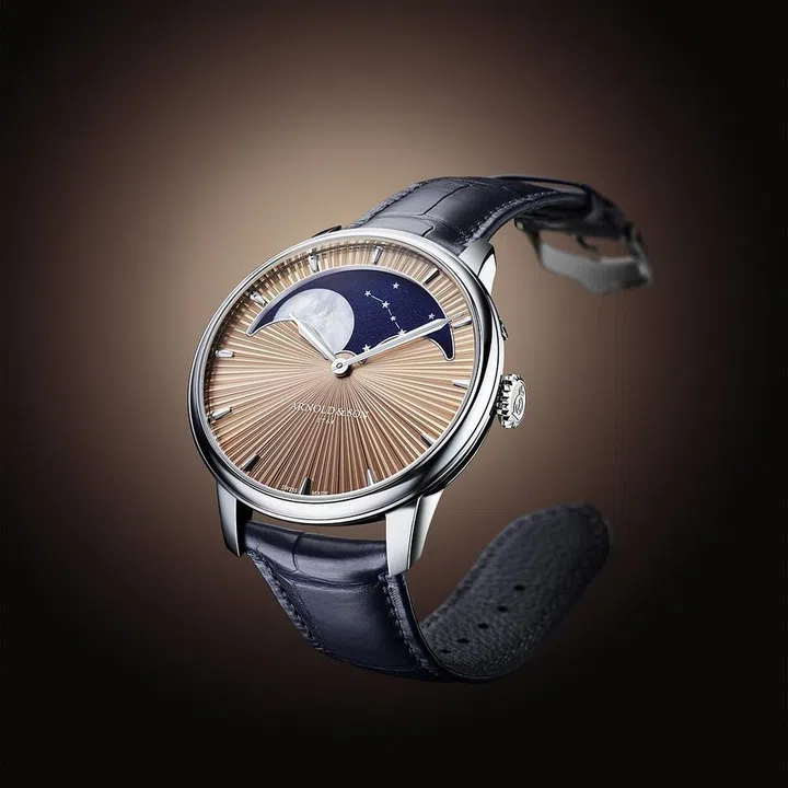 Arnold & Son Perpetual Moon 41.5 platinum