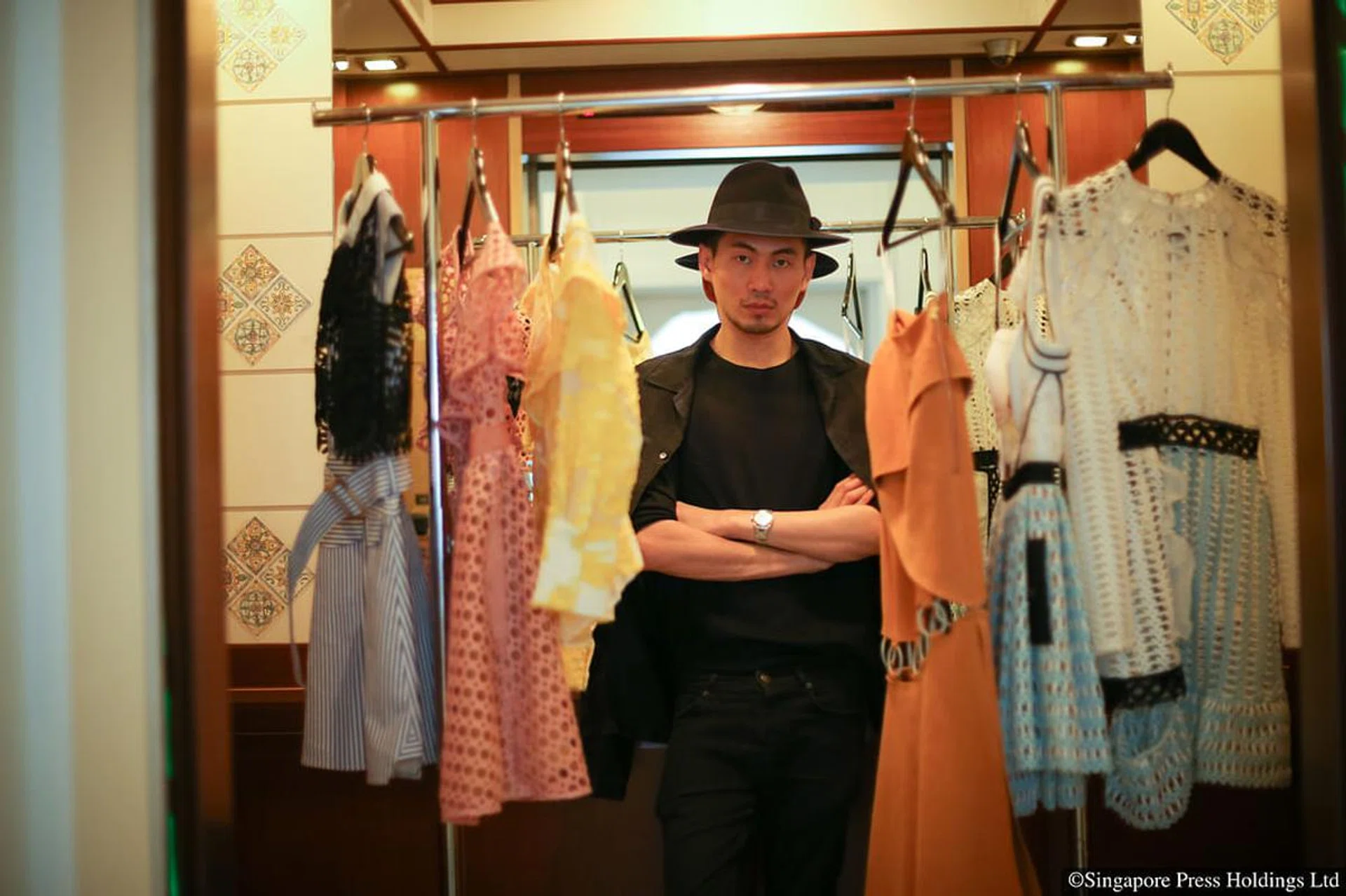 Malaysian fashion designer Han Chong of Self-Portrait