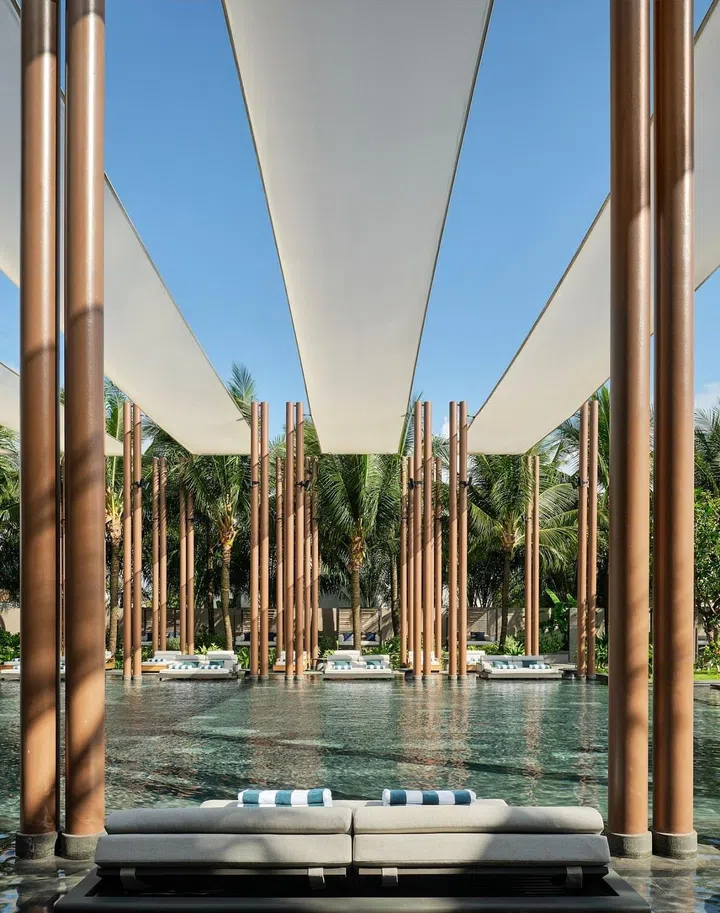 The main pool at Regent Phu Quoc. (Photo: Regent Phu Quoc)