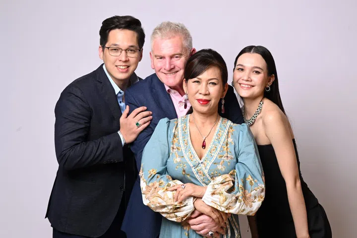 The Philips family: Richard, Drew, Amee, and Gina. (Photo: Amee Philips)