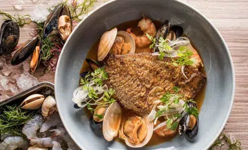 Snapper Bouillabaisse at One Ninety