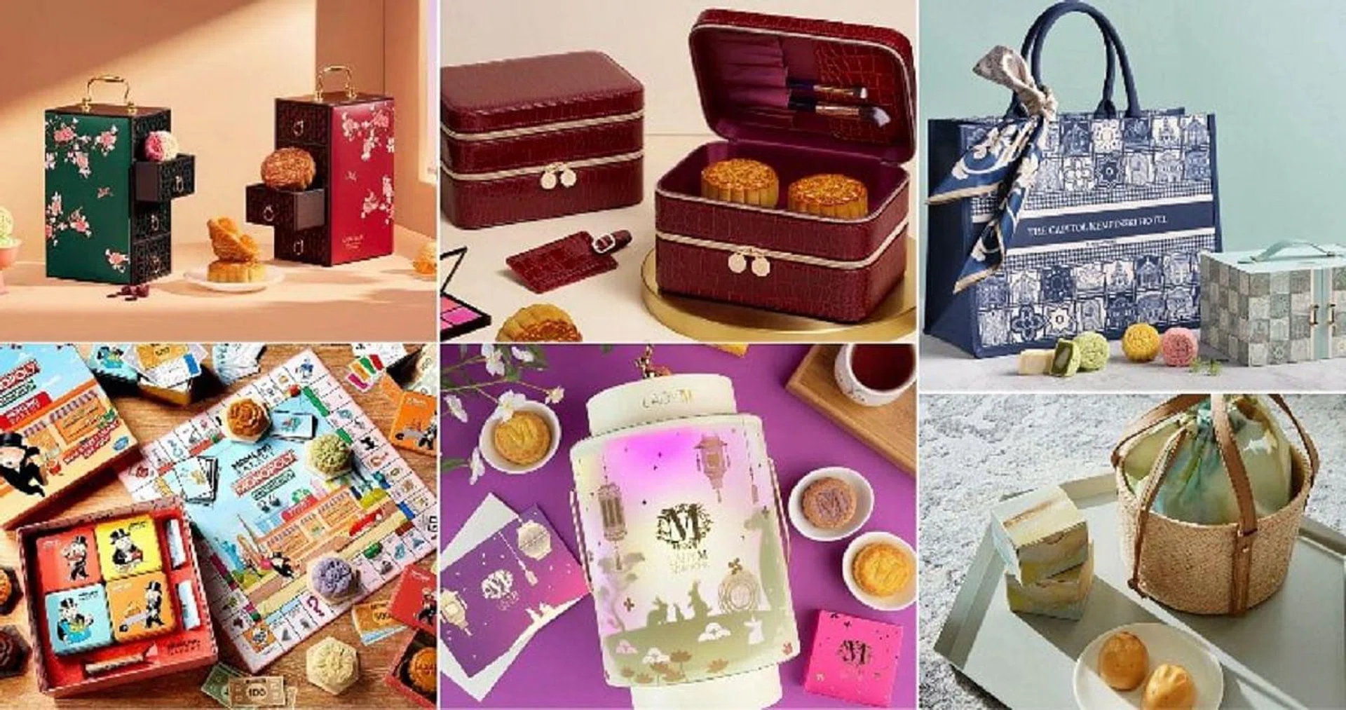pretty beautiful mooncake boxes multipurpose functional 2022 mid autumn festival best