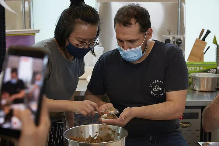 The Mirazur team spent some time with the kueh specialists One Kueh at A Time 