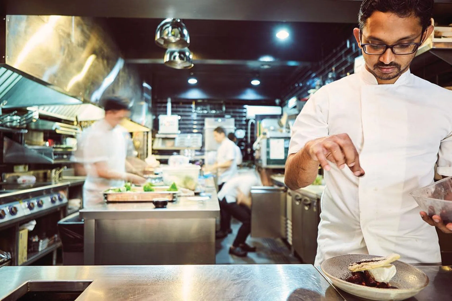 Executive chef Rishi Naleendra of Cheek by Jowl