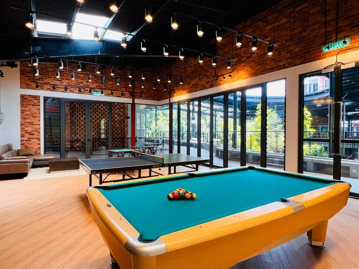 The game room. (Photo: Millennia Village)