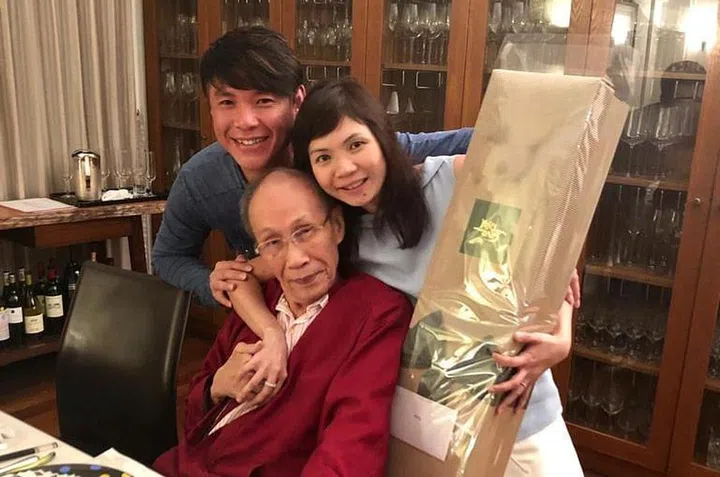 Dr NK Yong with Shirley Crystal Chua and Jeremy Ong