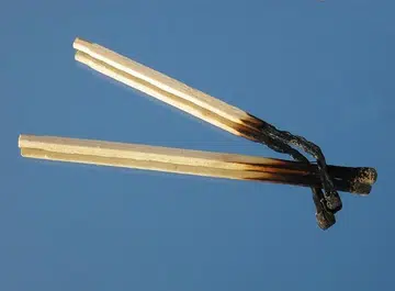 burned down, matches, few, burnout, burnout, burnout, burnout, burnout, burnout