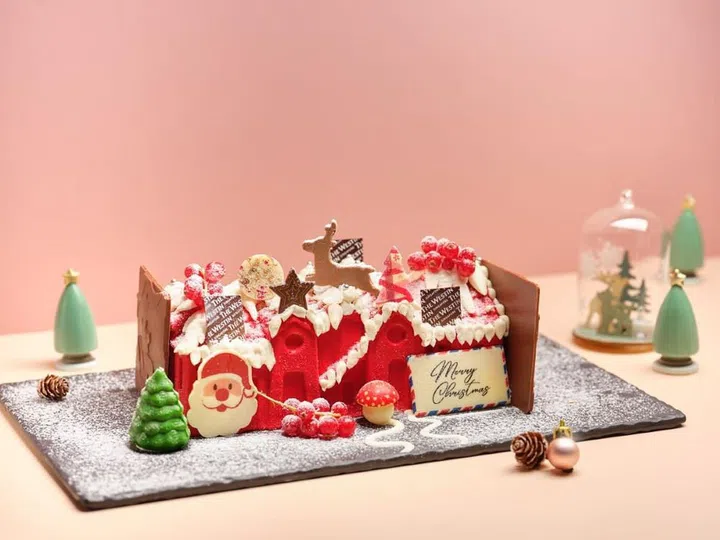 log cake