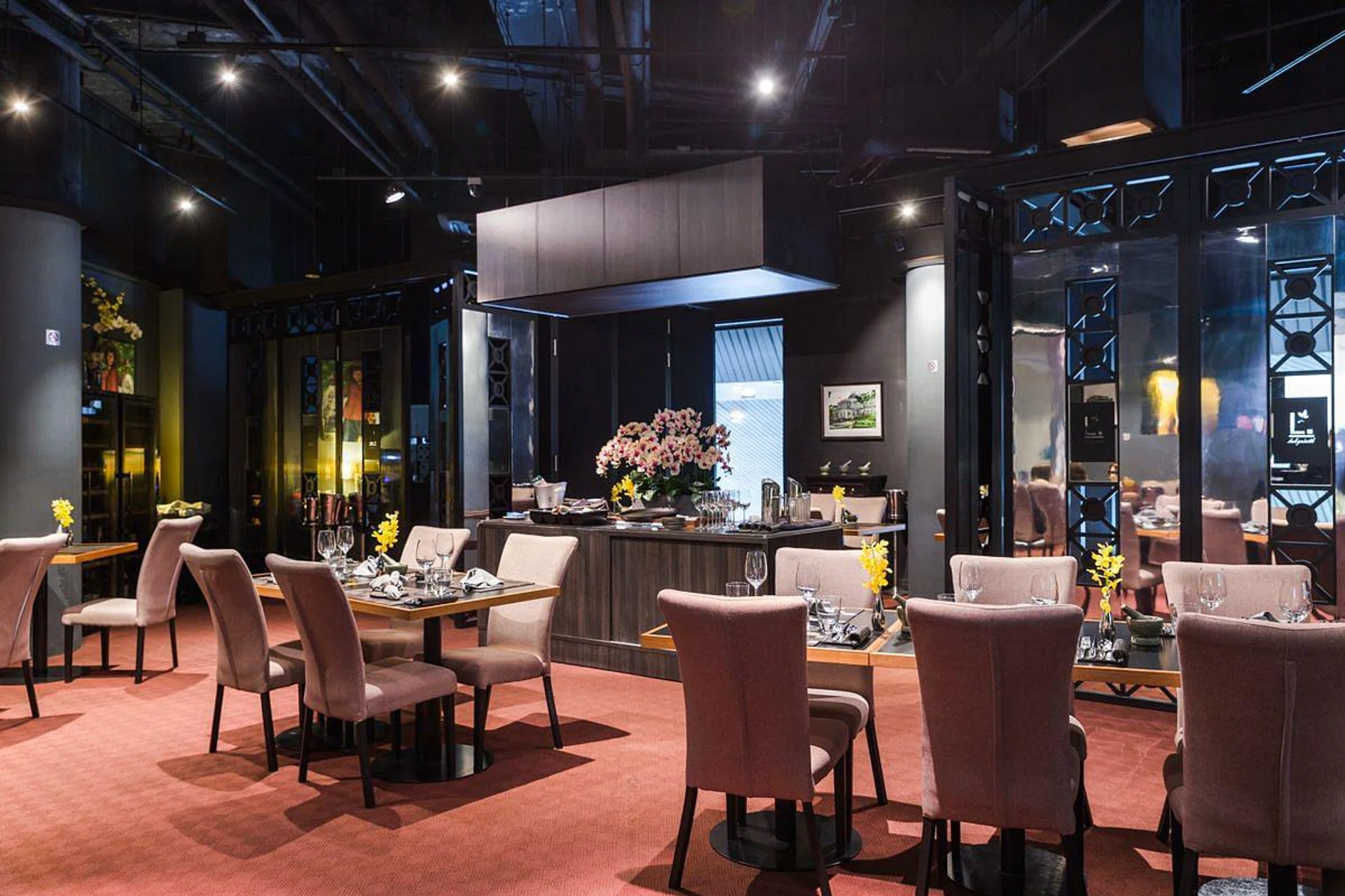 The interior of Labyrinth, Singapore