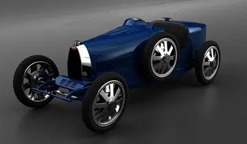bugatti baby II electric car