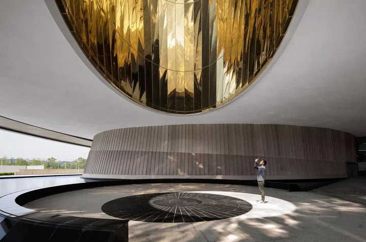 The Oculus at the Shanghai Astronomy Museum. Photo credit: ArchExists