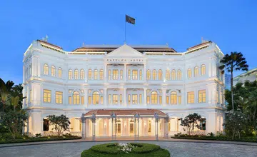 Raffles Hotel facade