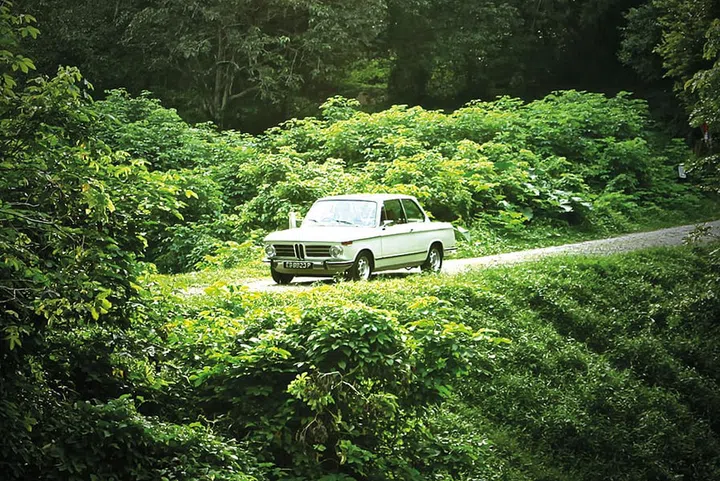 Extending his love for restoring old buildings to cars, Wee drives a 1970s BMW daily. The car was refurbished from scratch, with the help of professionals.