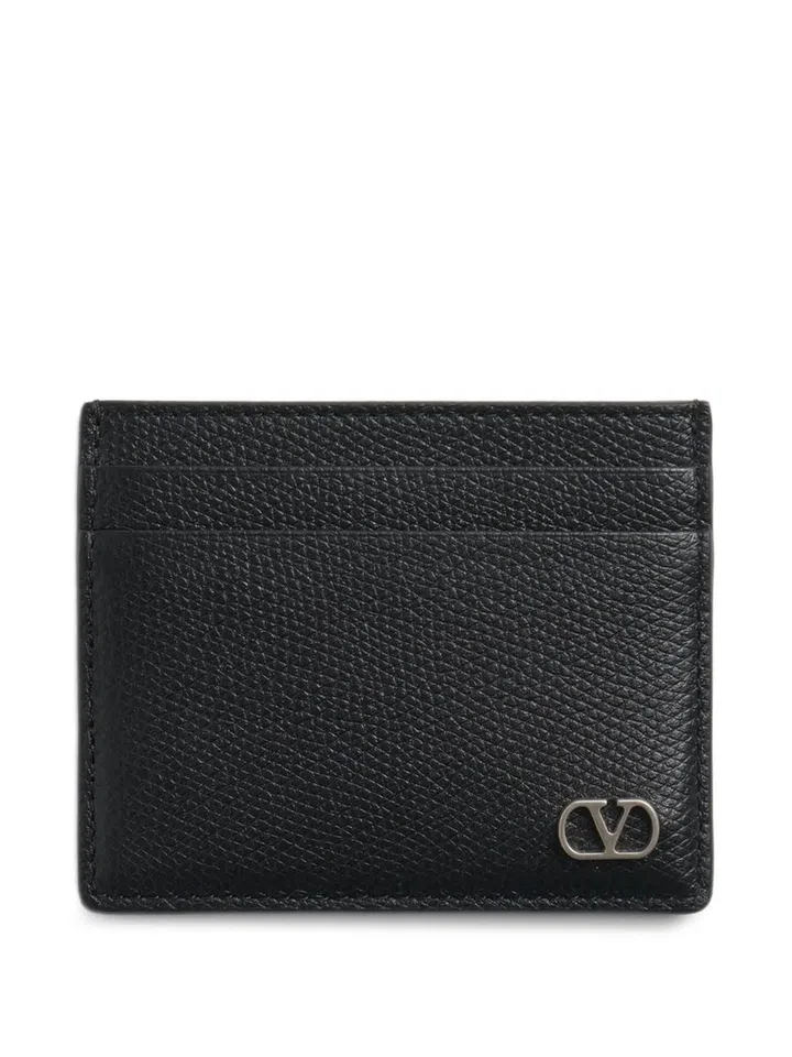 Valentino Garavani VLogo Signature Leather Card Holder | best gifts for men 