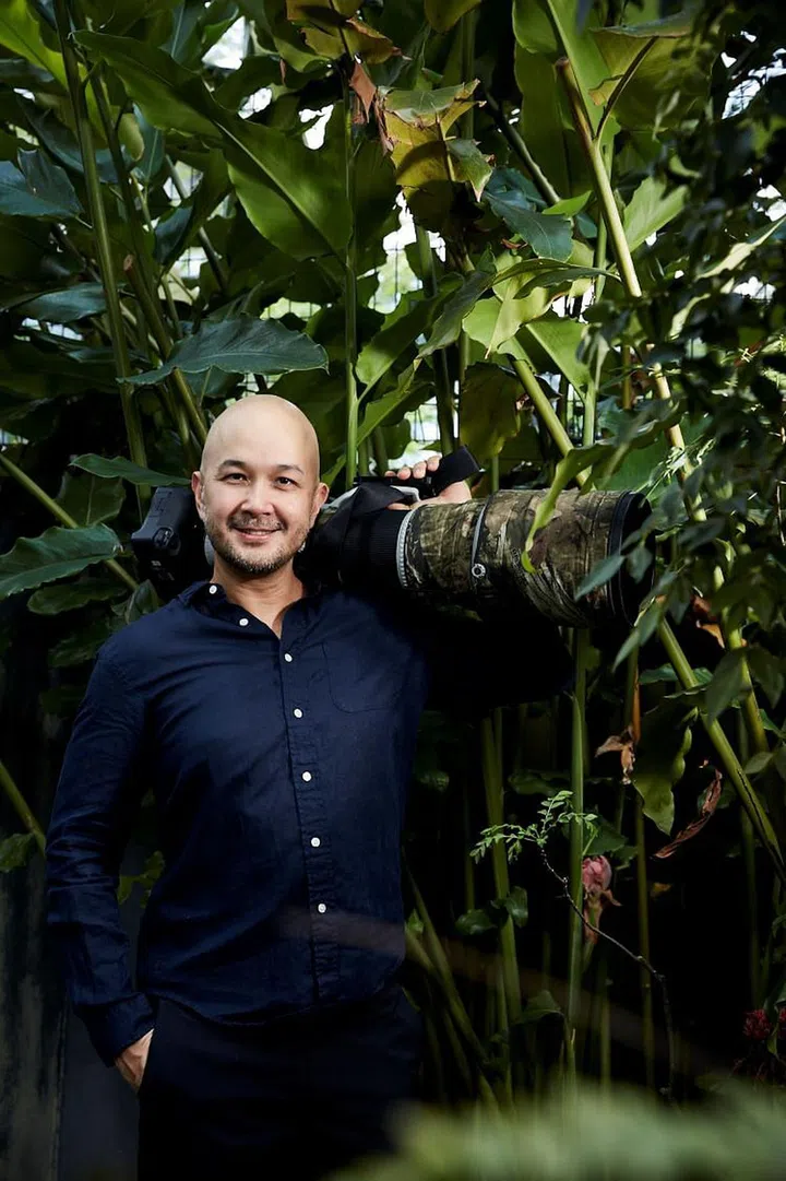 Nature photographer, Peter Ong. (Photo: Law Soo Phye)
