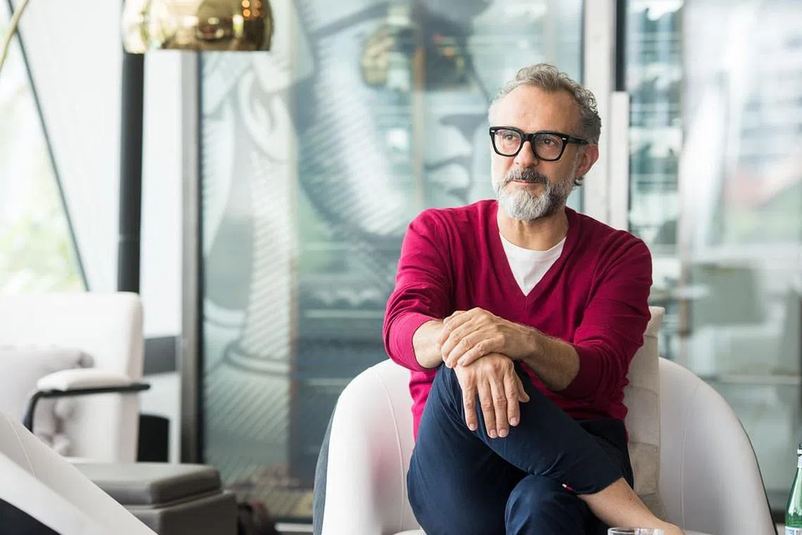 Massimo Bottura on breaking Italian culinary tradition: They wanted to ...