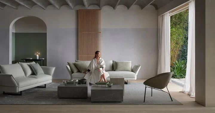 As with all King Living sofas, the Zaza is made with an engineered steel frame for added durability. (Photo: King Living)